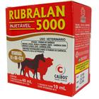 Rubralan 5000 Vitamina B1, B6 e B12 Injetável 50ml Calbos