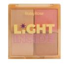 Ruby Rose HB7523 Paleta de Iluminador Powder Highlighter 11.2g