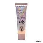 Ruby Rose Natural Look Cor Bege 2 - Base Líquida