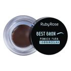 Ruby rose pomada para sobrancelha dark 3.3g