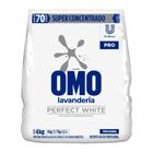 Sabão Em Pó Omo Perfect White 04kg Lavagem Profissional Tira Manchas Amarelas