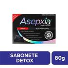 Sabonete Antiacne Asepxia Detox Com Carvão 80g