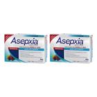 Sabonete Asepxia 80g Esfoliante - Kit C/ 2un