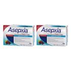 Sabonete Asepxia 80G Esfoliante - Kit Com 2Un
