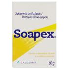 Sabonete Barra Antisséptico Soapex Caixa 80g