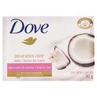 Sabonete Dove Barra Delicious Care 90gr Leite De Coco