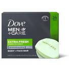 Sabonete Dove Men + Care Extra Fresh 14 barras 1,56 kg