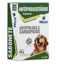 Sabonete Dug's Antipulgas e Carrapatos 80g - World Vet