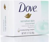 Sabonete em barra Dove Sensitive Skin, sem perfume, 93 ml (pacote com 6)