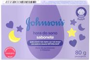 Sabonete em Barra para Bebês Johnson's Baby Hora do Sono 80g Ajuda a Dormir Mais Rápido Livre de Parabenos e Ftalatos