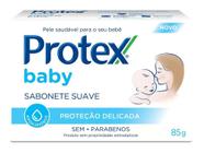 Sabonete em barra protex baby proteção delicada 85g hipoalergênico