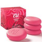 Sabonete Hidratante em Barra Eu Candy Love 4x90g - Jequiti