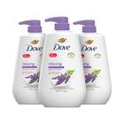 Sabonete líquido Dove Relaxing Lavanda e Camomila 900mL x3