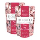 Sabonete Líquido Fiorucci Flor de Cerejeira Refil 440ml Kit com duas unidades