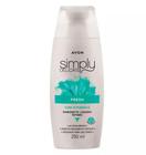 Sabonete liquido intimo avon simply delicate fresh 250ml