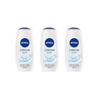 Sabonete Liquido Nivea 250Ml Creme Soft - Kit C/3Un