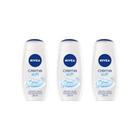 Sabonete Liquido Nivea 250ml Creme Soft - Kit C/3un