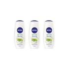 Sabonete Liquido Nivea 250ml Erva Doce Therapy - Kit C/3un