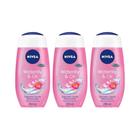 Sabonete Liquido Nivea 250Ml Water Lily Oil - Kit Com 3Un