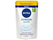 Sabonete Líquido Nivea Creme Soft Refil - 200ml