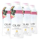 Sabonete líquido Olay Fresh Outlast Melancia e Agave 650 ml x4