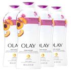 Sabonete líquido Olay Fresh Outlast Peach Cherry Blossom 650 ml x4