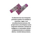 Sabonete primer pré make, pós make, vitamina C, rosa mosqueta e gel pedras vulcanicas