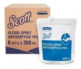 Sabonete Spray Antisséptico Scott Refil Kit c/ 6 un 300ml