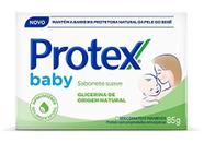 Sabonete suave protex baby glicerina origem natural 85g