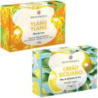 Sabonete Vegetal Ylang Ylang+Limão Siciliano 100g Com 2 Presente Dia das Mães