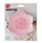 Saboneteira de Pia de Silicone Flor Lotus Colorida