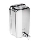 Saboneteira Inox Deluxe 1000ml Sem Visor Polida