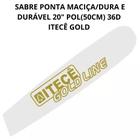 Sabre Motosserras Husqvarna 45/51/55/257 E Vulcan 45/55 36D 20" (50cm) Ponta Maciça Dura Resistente Itecê Gold
