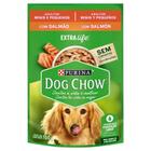 Sachê dog chow cães adultos porte pequeno e mini salmão 100g - Purina