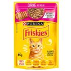 Sachê Friskies Carne ao Molho para Gatos 85G