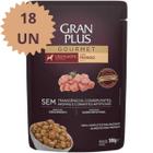 Sache granplus cao filhote sabor frango caixa com 18 unidade - GRAN PLUS