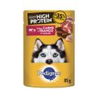 Sachê Pedigree High Protein Carne e Frango Cães Adultos 85g