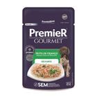 Sachê Premier Gourmet Cães Filhotes Sabor Frango 85 G