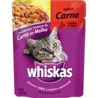 Sachê Ração Molhada Whiskas Adulto 85g Carne - Whiskas