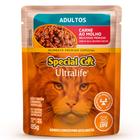 Sachê Special Cat Ultralife para Gatos Adultos Sabor Carne com Bata-Doce 85g