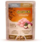 Sachê Special Cat Ultralife para Gatos Castrados Sabor Frango com Bata-Doce 85g