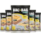 Saco À Vácuo Vac Bag Ordene Médio 45X65Cm Original Kit 5 Pc