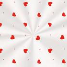 Saco Adesivado Decorado Love Vermelho 10X15 - 100 unidades - Cromus - Rizzo