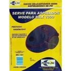 Saco aspirador p/ mallory max 1000 porto-pel - 3 unidades (cod. 1264)