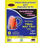 Saco compatível electrolux trio/max trio-kit c/2pcts(6unids)