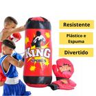 Saco de Boxe brinquedo Infantil com Luvas