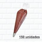 Saco De Confeitar Descartável - Grande 50 Cm (150 Unidades)