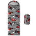 Saco de dormir Axolotl Cool Red Car para meninos e crianças impermeável