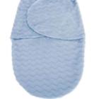 Saco De Dormir Bebê Coberta Manta Azul Soft Buba Baby