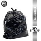 Saco de Lixo 100 L Uso Pesado Grosso Resistente 50 unidades